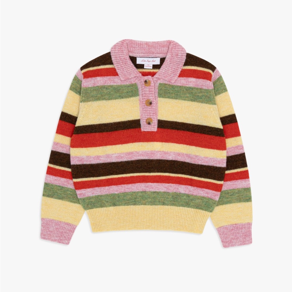 ISO Lisa Says Gah Alaia Polo Sweater
